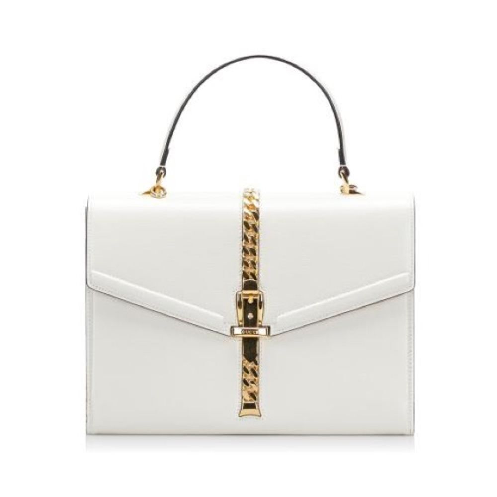 - Used once Gucci Sylvie 1969 small leather shoulder bag - Picture 2 of 11